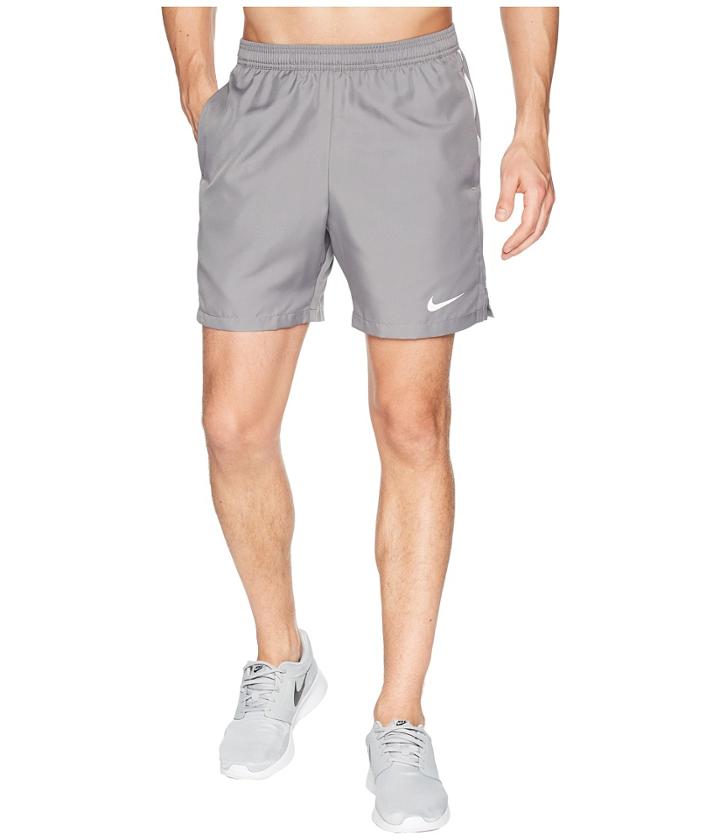 Nike Court Dry 7 Tennis Short (gunsmoke/white/white) Men's Shorts