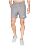 Nike Court Dry 7 Tennis Short (gunsmoke/white/white) Men's Shorts
