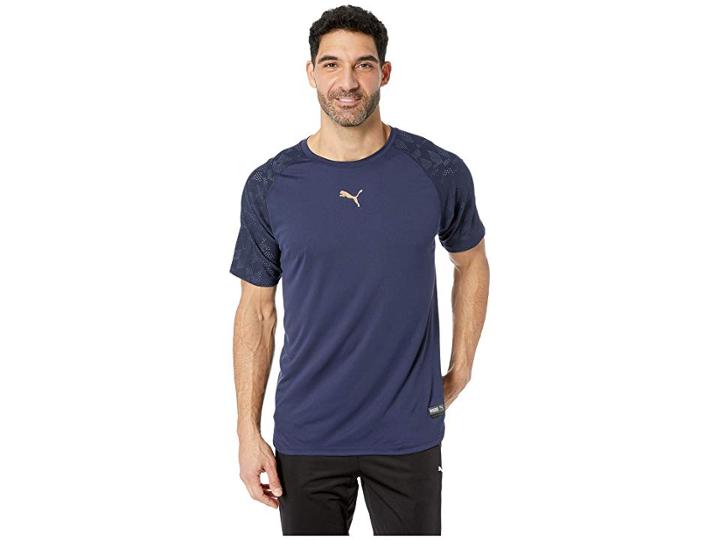 Puma Vent Graphic Tee (peacoat) Men's T Shirt