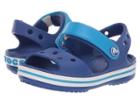 Crocs Kids Crocband Sandal (toddler/little Kid) (cerulean Blue/ocean) Kids Shoes