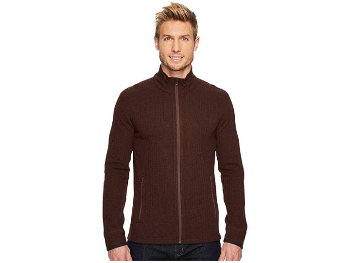 Prana Barclay Sweater (cocoa) Men's Coat