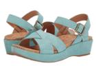 Kork-ease Myrna 2.0 (light Blue (pool) Suede) Women's Shoes