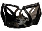 Bandolino Omit (black Sleek Patent Pu) Women's Shoes