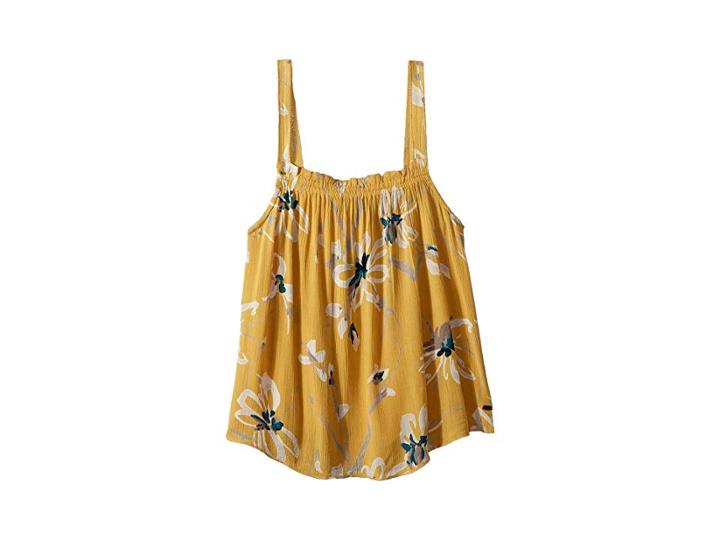 O'neill Kids Taylen Tank Top (big Kids) (goldie) Girl's Sleeveless