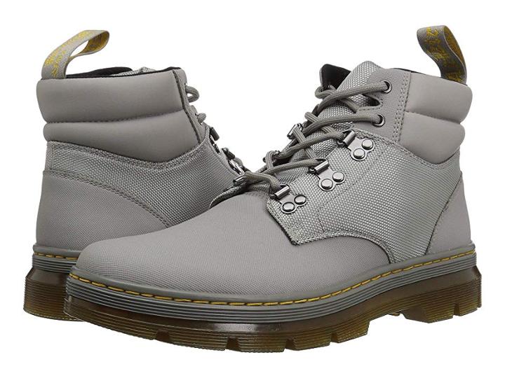 Dr. Martens Rakim (mid Grey Ajax/mid Grey Highgrosy Polyester/mid Grey Pu) Boots