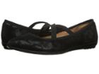 Sofft Barris (black Distressed Foil Suede) Women's Shoes