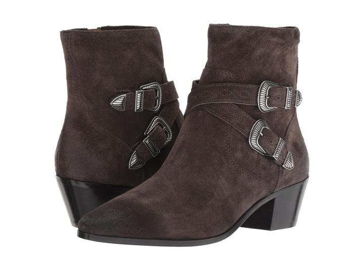 Frye Ellen Buckle Short (grigio) Women's Boots