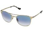 Ray-ban 0rb3429m (gold/blue) Fashion Sunglasses