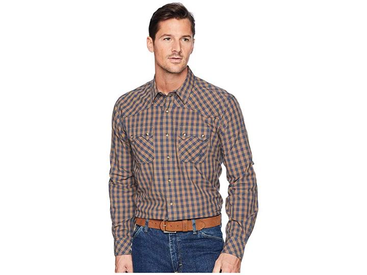 Ariat Raskin Shirt (weatherboard) Men's Long Sleeve Button Up