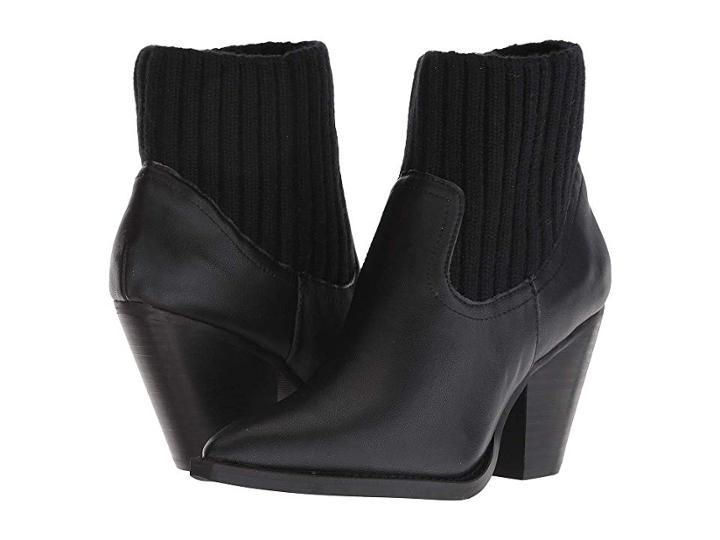 Jane And The Shoe Margot (black Leather) Women's Pull-on Boots