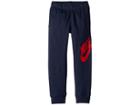 Nike Kids Futura Cuff Pants (little Kids) (obsidian/university Red) Boy's Casual Pants