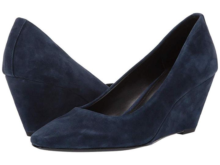 Donald J Pliner Jeri (navy Kid Suede) Women's Slide Shoes