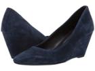 Donald J Pliner Jeri (navy Kid Suede) Women's Slide Shoes