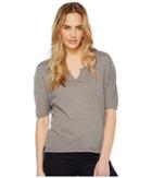 Alternative Eco Gauze Roam Short Sleeve Tee (grey Storm) Women's T Shirt