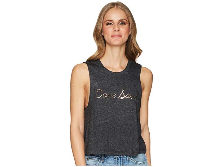 Spiritual Gangster Dope Soul Tank Top (vintage Black) Women's Sleeveless