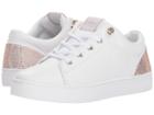 Guess Jollie (white Synthetic) Women's Lace Up Casual Shoes