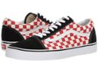 Vans Old Skooltm ((checkerboard) Black/red) Skate Shoes
