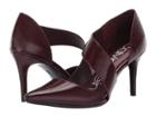 Calvin Klein Gella (bordeaux Liquid Patent Smooth) Women's Shoes