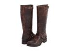 Frye Veronica Slouch (chocolate Vintage Leather) Women's Pull-on Boots