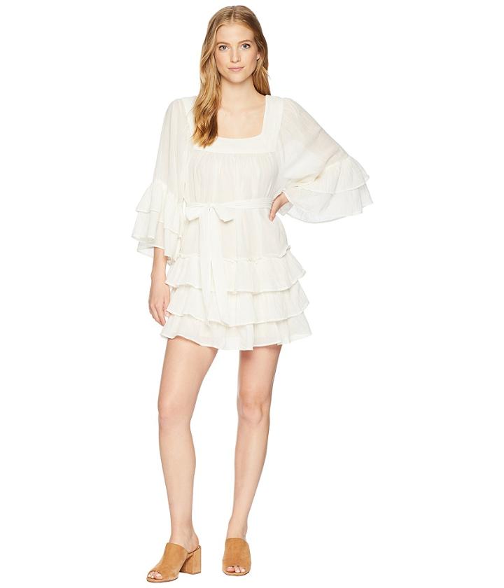 Free People Gretta Mini (ivory) Women's Dress