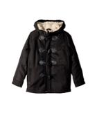Urban Republic Kids Wool Toggle Coat (little Kids/big Kids) (black) Boy's Coat