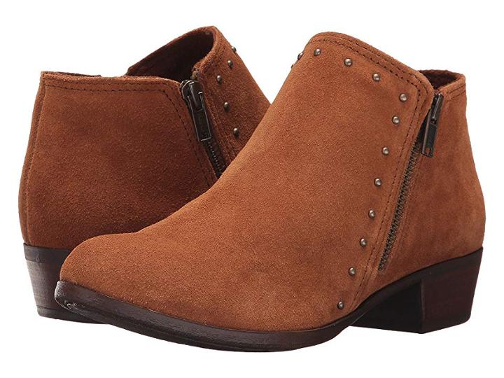 Minnetonka Brie Boot (brown Suede) Women's Zip Boots