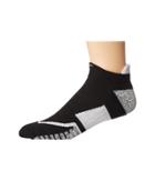 Nike Nikegrip Elite No Show Tennis Socks (black/white/white) No Show Socks Shoes