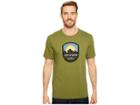 Life Is Good Explore Mountains Smooth Tee (tree Green) Men's T Shirt