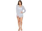 Splendid Chambray All Day Hoodie Tunic Cover-up (chambray) Women's Swimwear