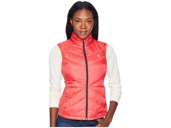 Spyder Solitude Down Vest (hibiscus/hibiscus) Women's Vest