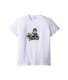 Dolce & Gabbana Kids Designers Tee (big Kids) (white Print) Boy's T Shirt
