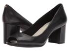 Anne Klein Meredith (black Leather) Women's Shoes