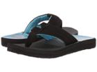 Quiksilver Kids Carver Print (toddler/little Kid/big Kid) (black/black/blue) Boys Shoes
