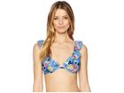 Nanette Lepore Monaco Bouquet Enchantress Halter Top (chambray) Women's Swimwear