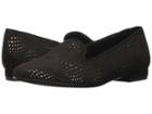 Sesto Meucci Varlet (black Suede/gold Suede) Women's Flat Shoes
