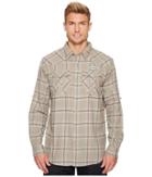 Columbia Beadhead Flannel Long Sleeve Shirt (kettle Plaid) Men's Long Sleeve Button Up