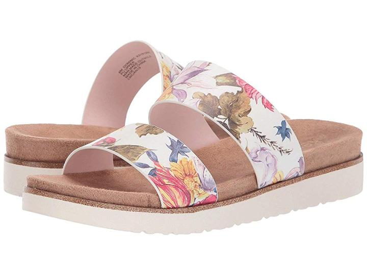 Kensie Dominic (white Floral) Women's Shoes