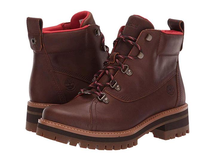 Timberland Courmayeur Valley 6 Waterproof Hiker Boot (dark Rubber) Women's Hiking Boots