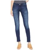 Mavi Jeans Adriana Mid Rise Super Skinny In Deep Used Nolita (deep Used Nolita) Women's Jeans