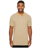 Volcom Wowzer Stripe Polo (almond) Men's Clothing