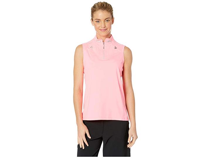 Jamie Sadock Sleeveless Top (luminosity Pink) Women's Clothing