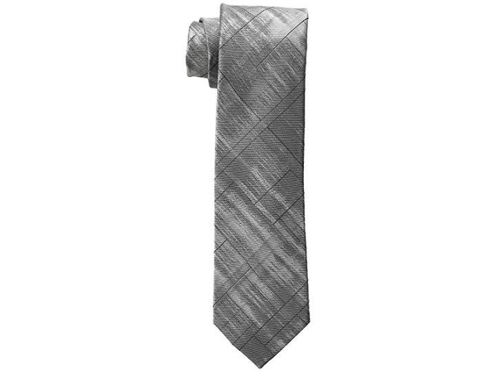 Calvin Klein Intersection Color Block (silver) Ties
