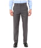 Dockers Flat Front Straight Fit Dress Pants (medium Grey) Men's Casual Pants