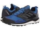 Adidas Outdoor Terrex Agravic Xt Gtx(r) (black/grey One/blue Beauty) Men's Running Shoes