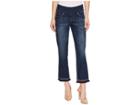Jag Jeans Peri Straight Pull-on Ankle Jeans W/ Embroidery (larkspur) Women's Jeans