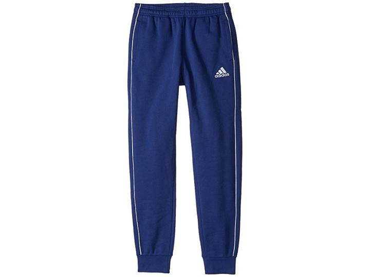 Adidas Kids Core 18 Sweatpants (little Kids/big Kids) (dark Blue/white) Boy's Casual Pants