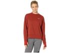 Nike Thermasphere Element 2.0 Crew Top (pueblo Brown/heather/dune Red) Women's Long Sleeve Pullover