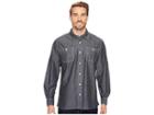 Mountain Khakis Mountain Chambray Long Sleeve Shirt (black) Men's Clothing
