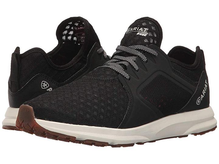 Ariat Fuse (black Mesh) Women's Lace Up Casual Shoes