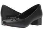 Clarks Chartli Daisy (black Leather) Women's  Shoes